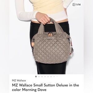 MZ Wallace Small Sutton in Morning Dove